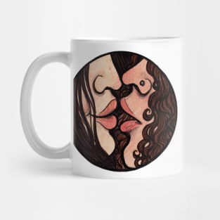 Girl Kiss Mug